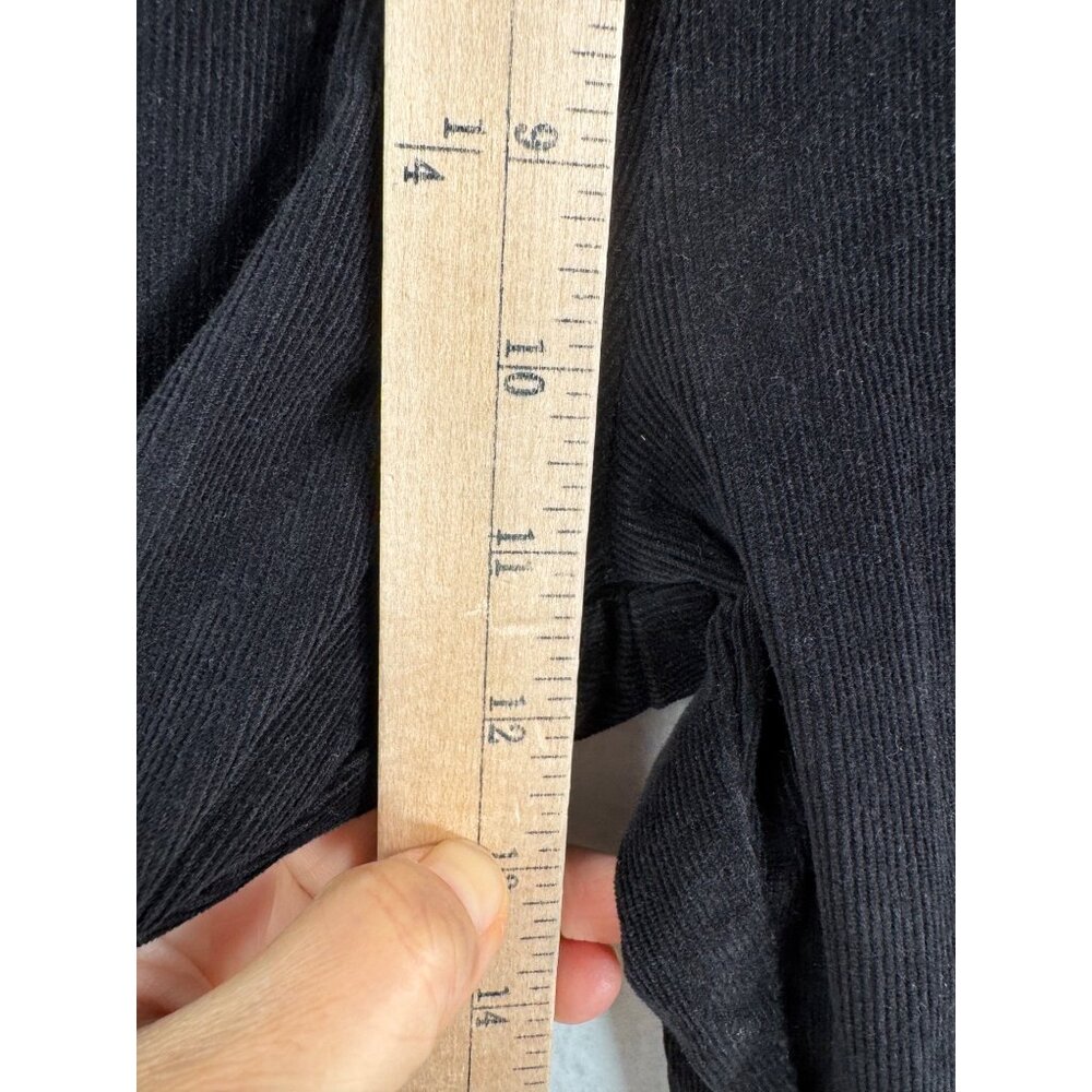 BDG High waist flare corduroy pants black retro 90s sz 6 - Picture 5 of 9